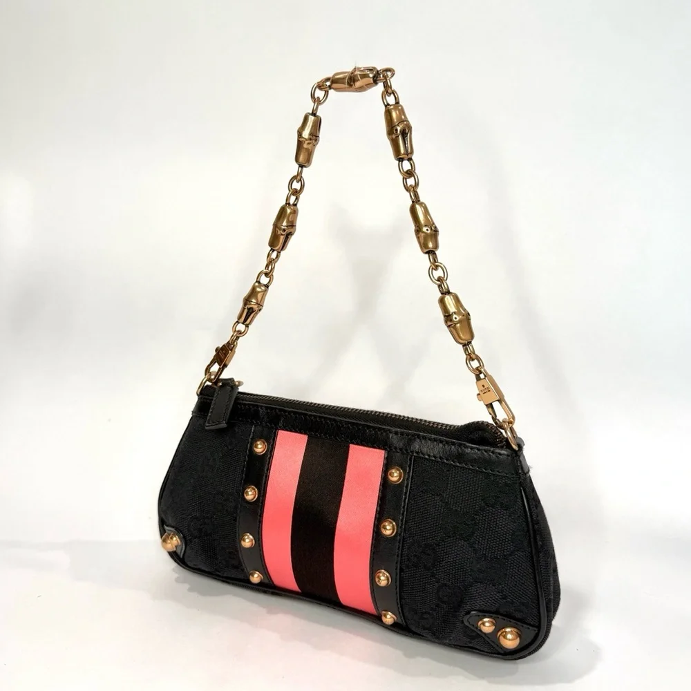 ✨SOLD✨ Gucci Tom Ford Bamboo Chain Pochette - Picture 3 of 13